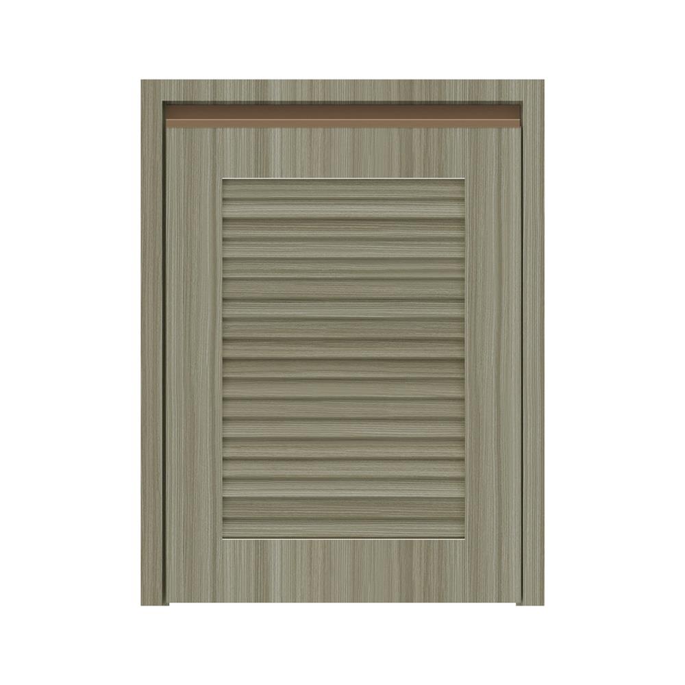 บานถังแก๊สเกล็ดเต็ม JUPITER SILKY TEAK 53x72 ซม. สีน้ำตาล