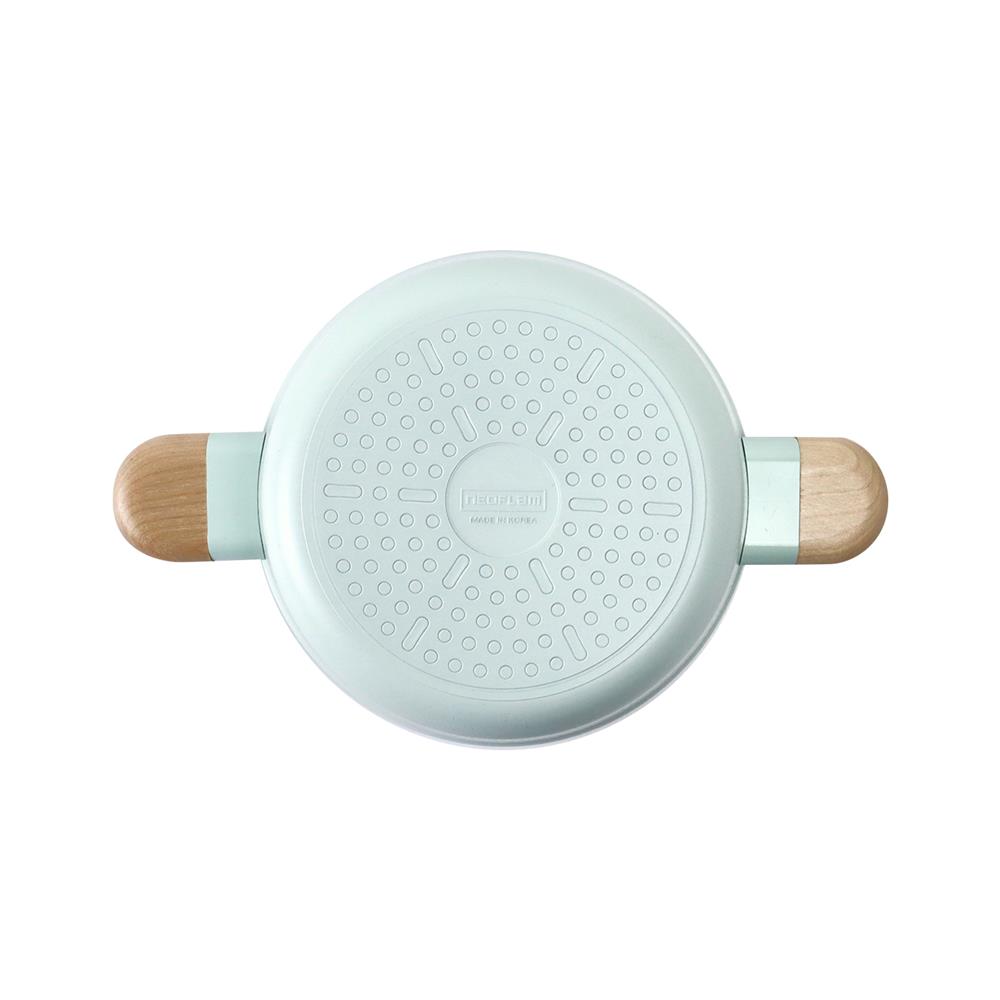 หม้อพร้อมฝา 20 ซม. NEOFLAM BROTE สีเขียว