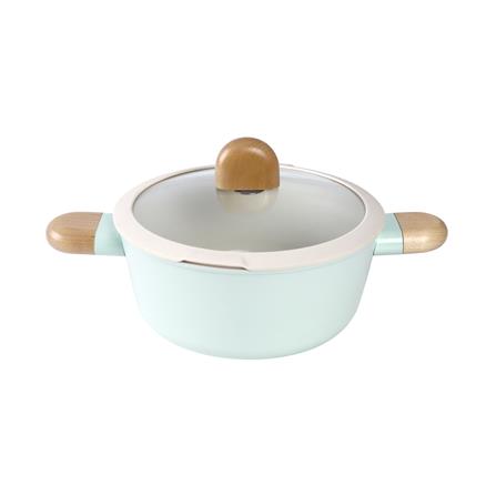 หม้อพร้อมฝา 20 ซม. NEOFLAM BROTE สีเขียว_0