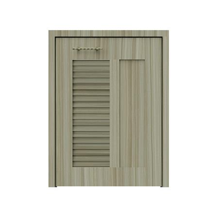 บานถังแก๊สเกล็ดผสม JUPITER GLORY TEAK 57x74 ซม. สีน้ำตาล