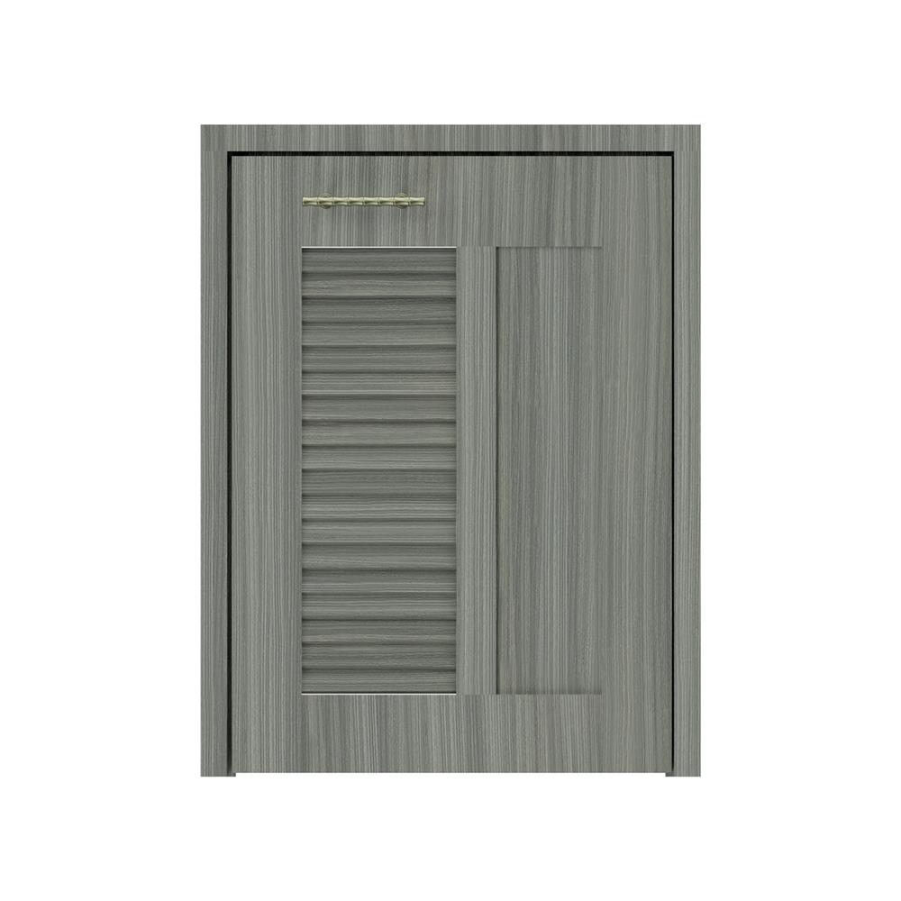 บานถังแก๊สเกล็ดผสม JUPITER GLORY LIGHT 53x72 ซม. สีเทา