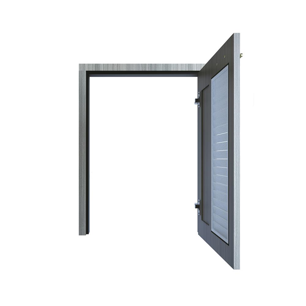 บานถังแก๊สเกล็ดผสม JUPITER GLORY LIGHT 53x72 ซม. สีเทา