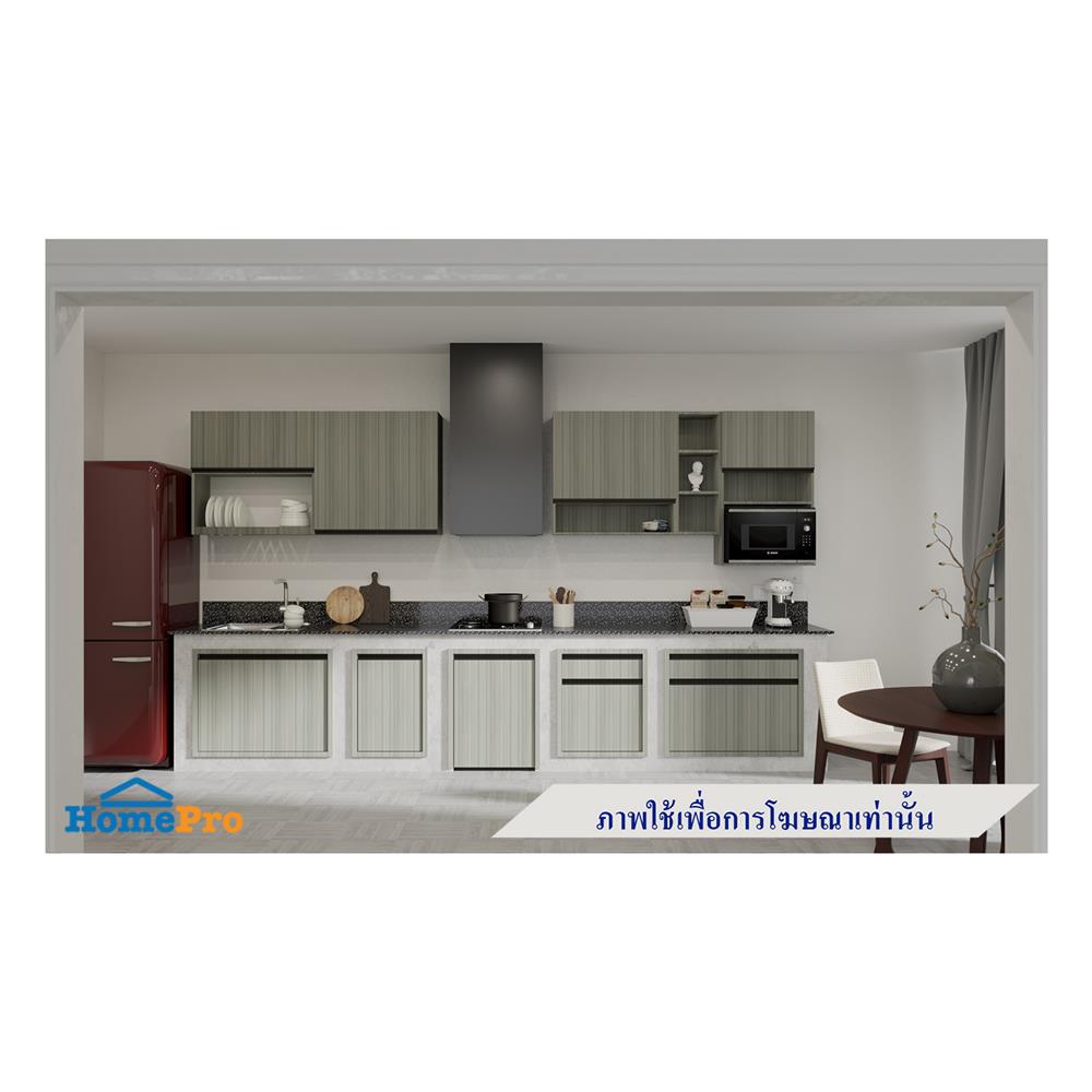 บานซิงค์คู่เรียบ JUPITER SILKY LIGHT 83x63 ซม. สีเทา