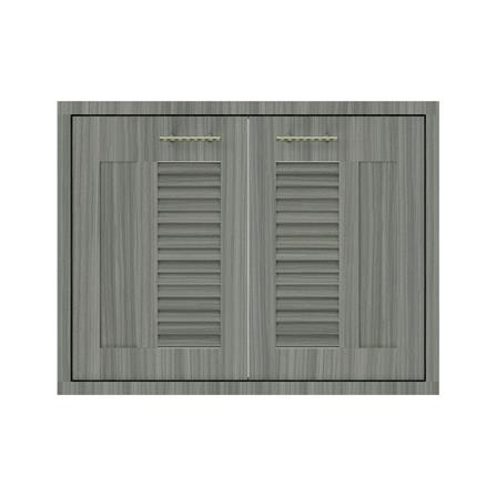 บานซิงค์คู่เกล็ดผสม JUPITER GLORY LIGHT 83x63 ซม. สีเทา