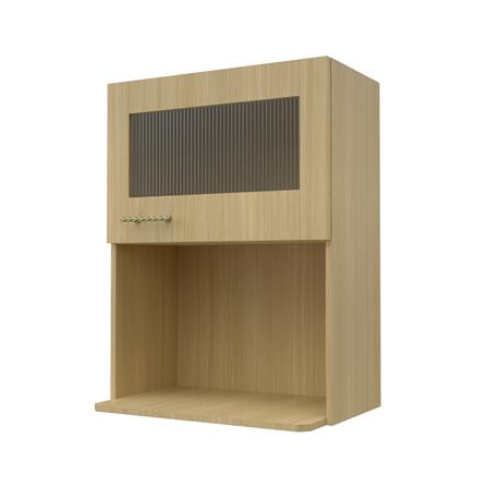 ตู้ไมโครเวฟบานกระจก JUPITER MINERVA 60x80 ซม. สีน้ำตาล