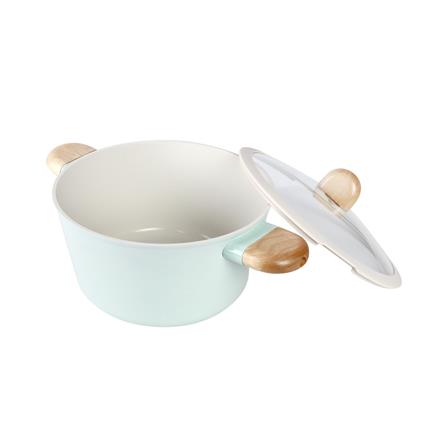 หม้อพร้อมฝา 24 ซม. NEOFLAM BROTE สีเขียว_2