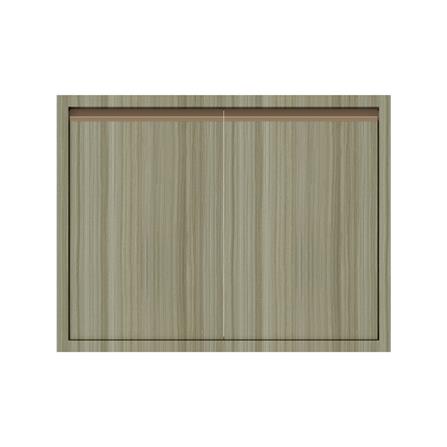 บานคู่เรียบ JUPITER SILKY TEAK 87x67 ซม. สีน้ำตาล