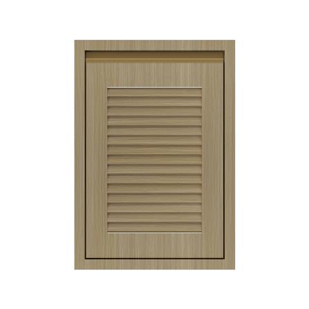 บานซิงค์เดี่ยวเกล็ดเต็ม JUPITER SILKY WOOD 47x67 ซม. สีน้ำตาล