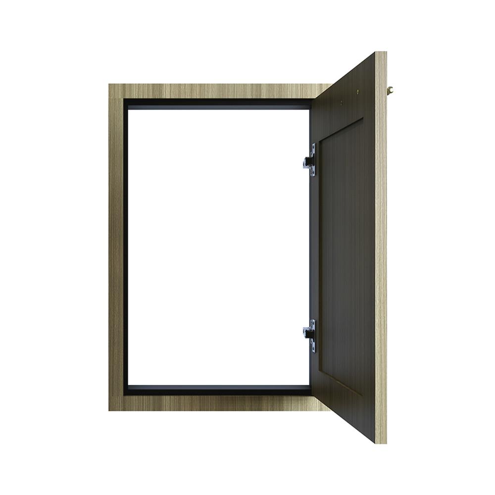 บานซิงค์เดี่ยวเรียบ JUPITER GLORY TEAK 43x63 ซม. สีน้ำตาล