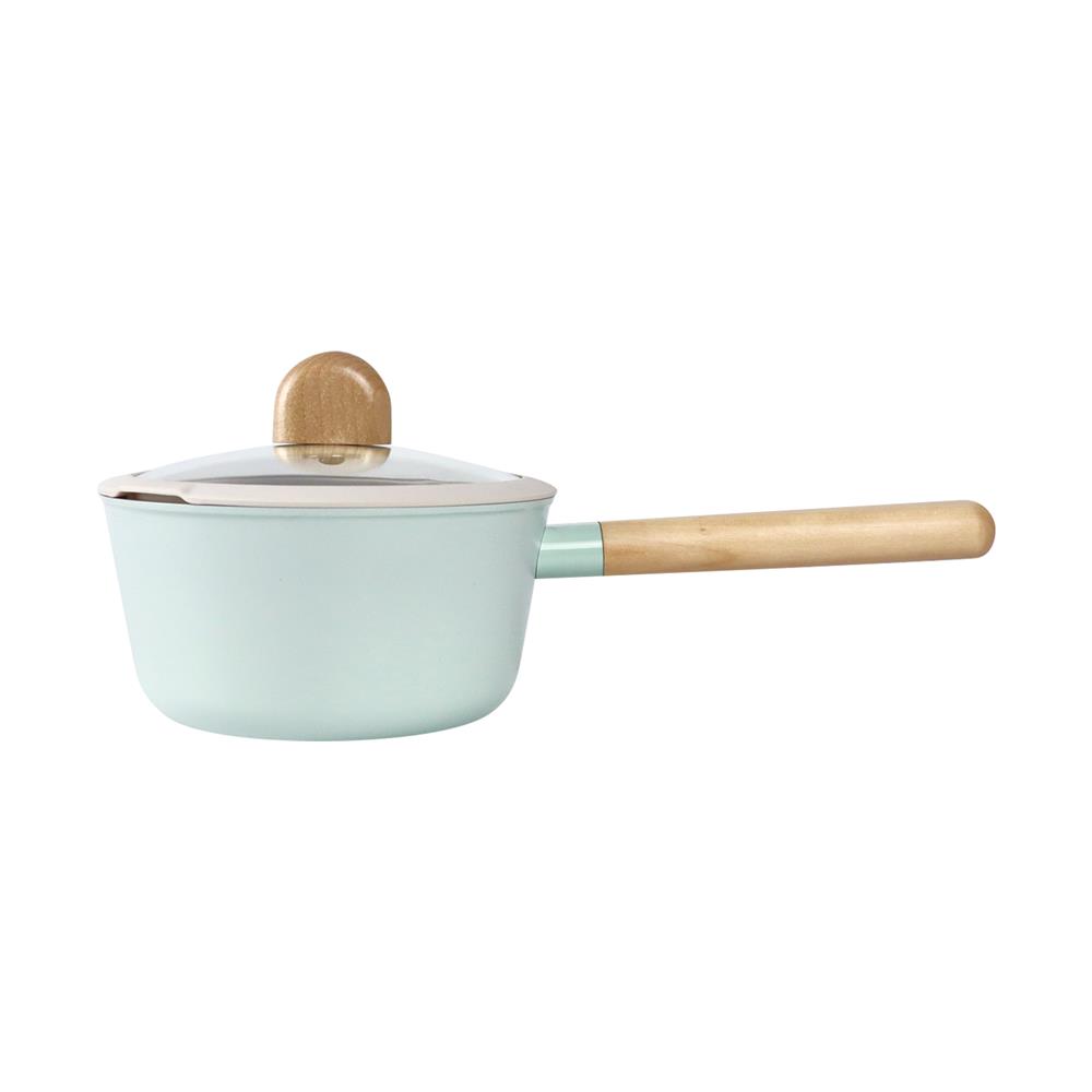 หม้อพร้อมฝา 18 ซม. NEOFLAM BROTE สีเขียว