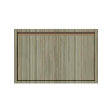 บานใต้เตาเรียบ JUPITER SILKY TEAK 83x53 ซม. สีน้ำตาล