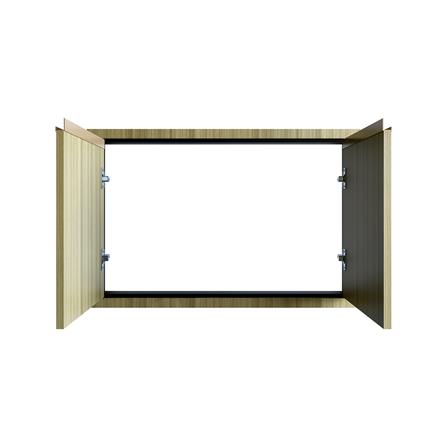 บานใต้เตาเรียบ JUPITER SILKY TEAK 83x53 ซม. สีน้ำตาล_1