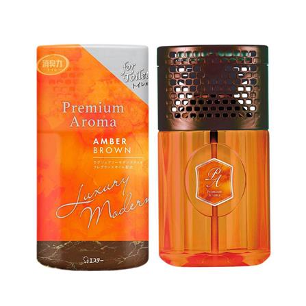 น้ำหอมปรับอากาศห้องน้ำ SHALDAN พรีเมี่ยมอโรม่า แอมเบอร์บราว 400 มล._0