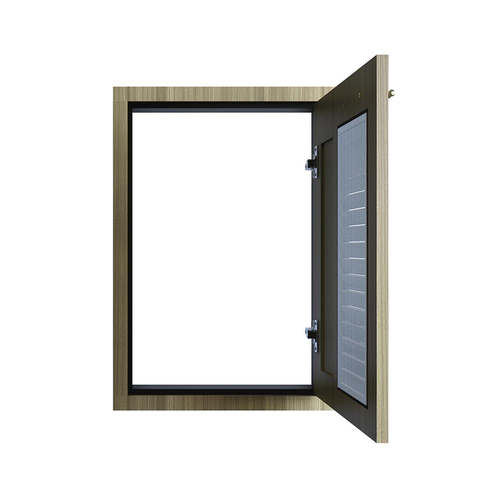 บานซิงค์เดี่ยวเกล็ดผสม JUPITER GLORY TEAK 43x63 ซม. สีน้ำตาล