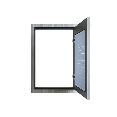 บานซิงค์เดี่ยวเกล็ดเต็ม JUPITER GLORY LIGHT 43x63 ซม. สีเทา_1