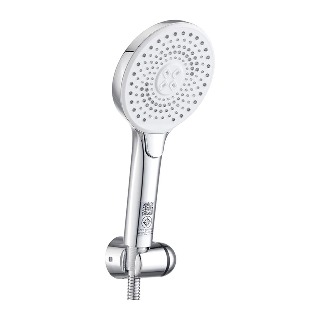 ชุดฝักบัวสายอ่อน 3 ระดับ NOVABATH NVB-HS0314 สีขาว/โครเมียม