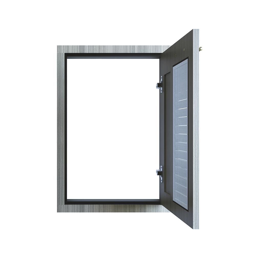 บานซิงค์เดี่ยวเกล็ดผสม JUPITER GLORY LIGHT 43x63 ซม. สีเทา