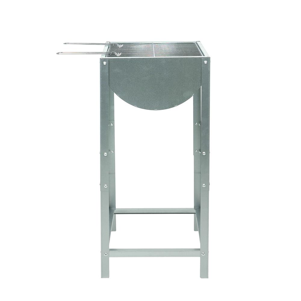 เตาถ่านบาร์บีคิว SPRING GALVANIZED 40 ลิตร สีเงิน