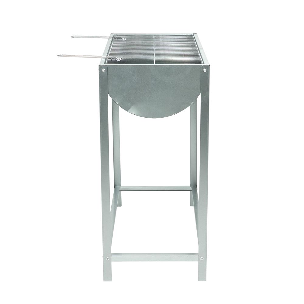 เตาถ่านบาร์บีคิว SPRING GALVANIZED 100 ลิตร สีเงิน