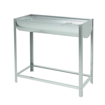 เตาถ่านบาร์บีคิว SPRING GALVANIZED 100 ลิตร สีเงิน