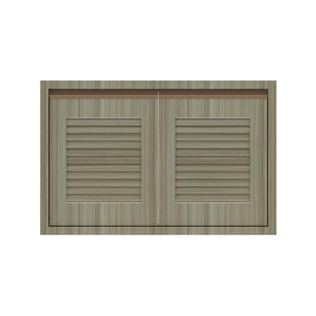 บานใต้เตาเกล็ดเต็ม JUPITER SILKY TEAK 83x53 ซม. สีน้ำตาล