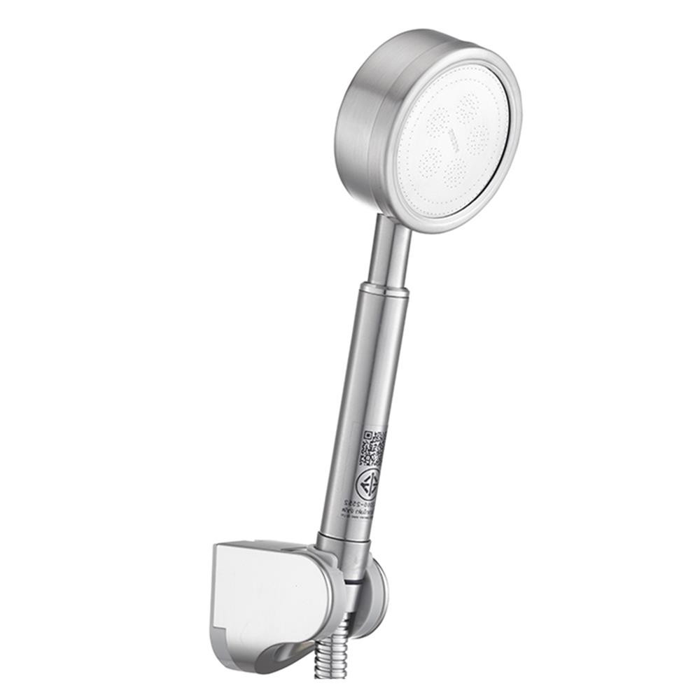 ชุดฝักบัวสายอ่อน 1 ระดับ NOVABATH NVB-HS018S สีเงิน