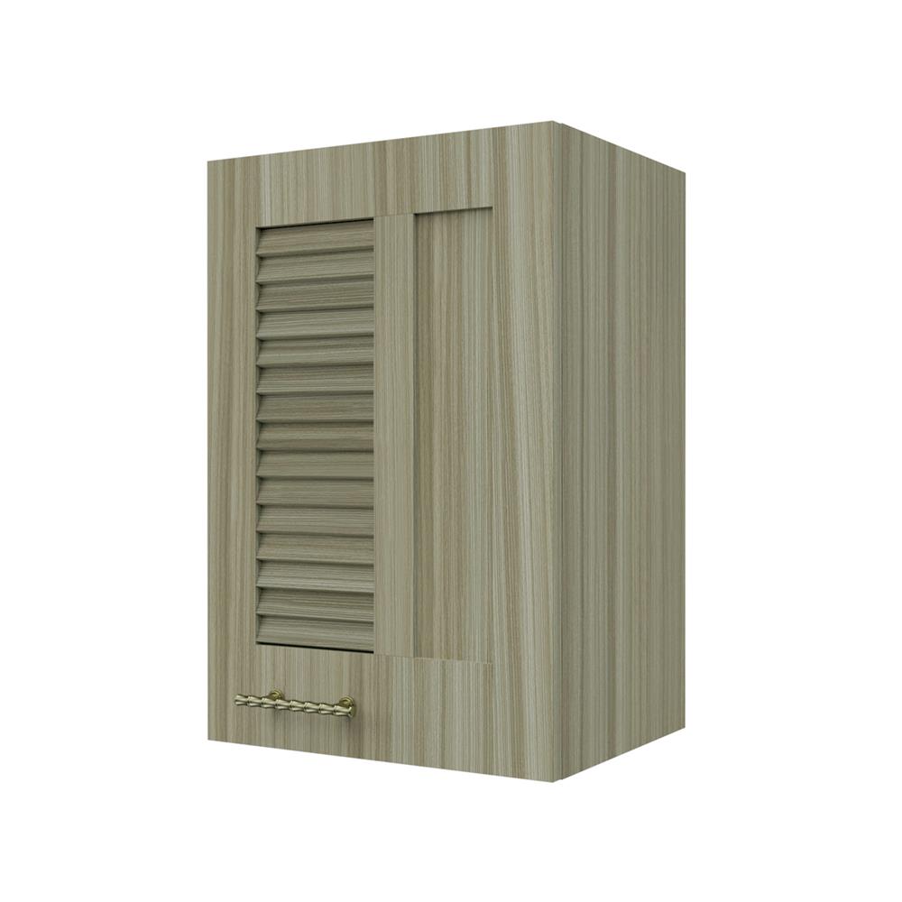 ตู้แขวนเดี่ยวเกล็ดผสม JUPITER GLORY TEAK 40x60 ซม. สีน้ำตาล