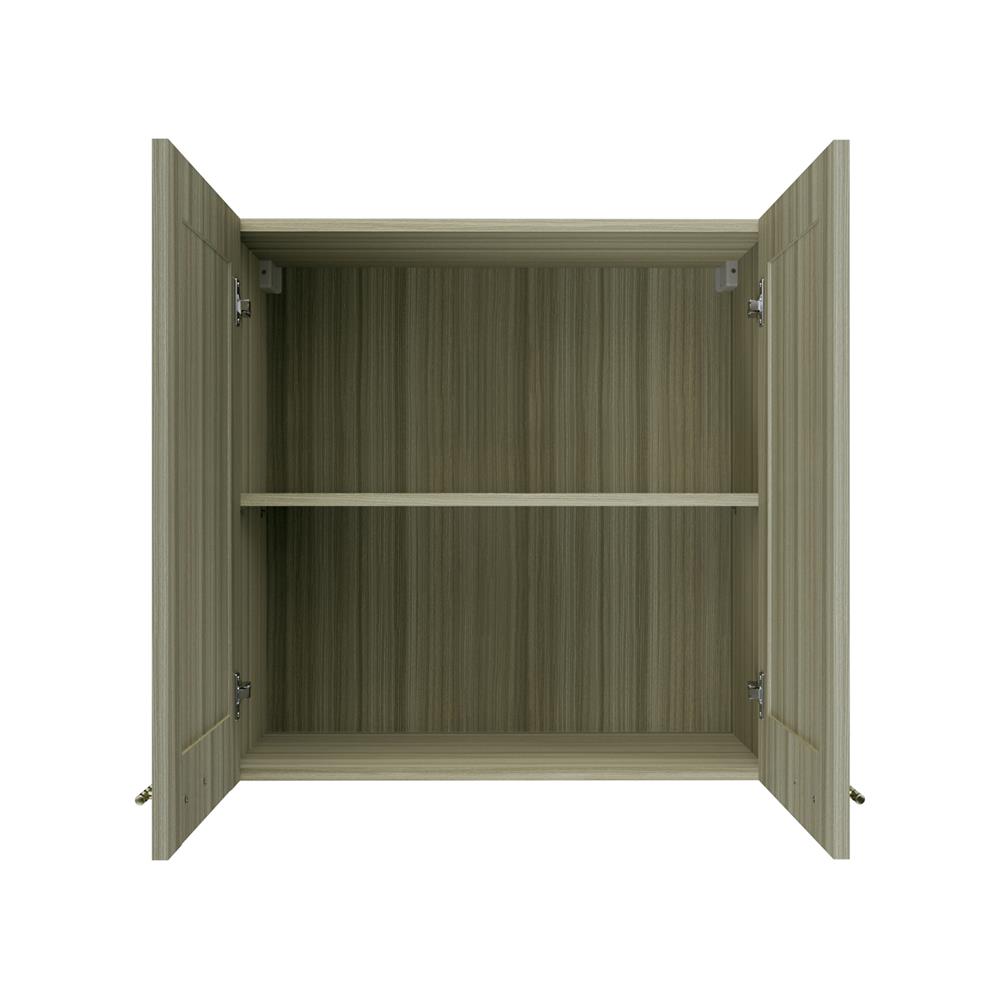 ตู้แขวนคู่ JUPITER GLORY TEAK 80x80 ซม. สีน้ำตาล