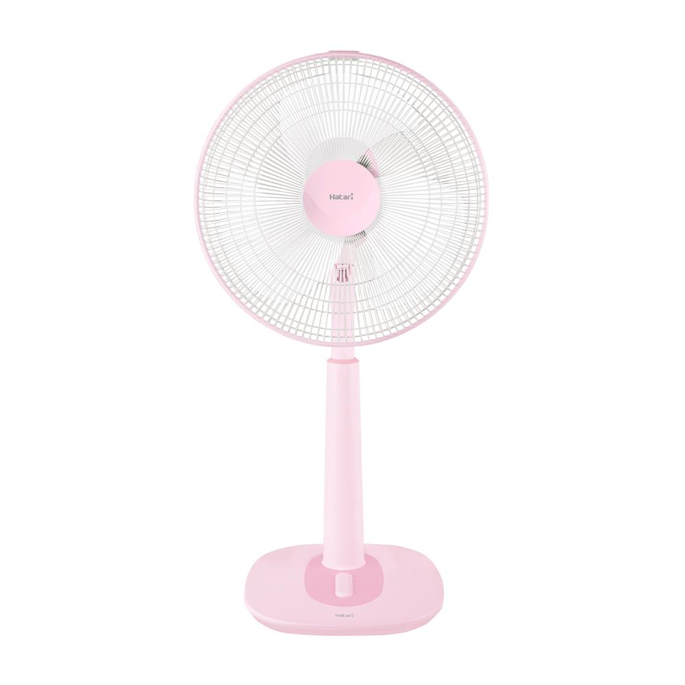 พัดลมสไลด์ 14 นิ้ว HATARI S14M1 สีชมพู