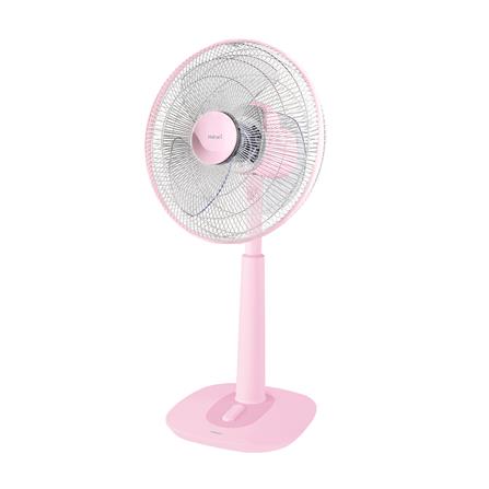 พัดลมสไลด์ 14 นิ้ว HATARI S14M1 สีชมพู_1
