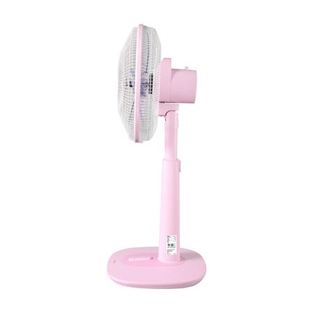 พัดลมสไลด์ 14 นิ้ว HATARI S14M1 สีชมพู_2