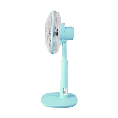 พัดลมสไลด์ 14 นิ้ว HATARI S14M1 สีฟ้า_2