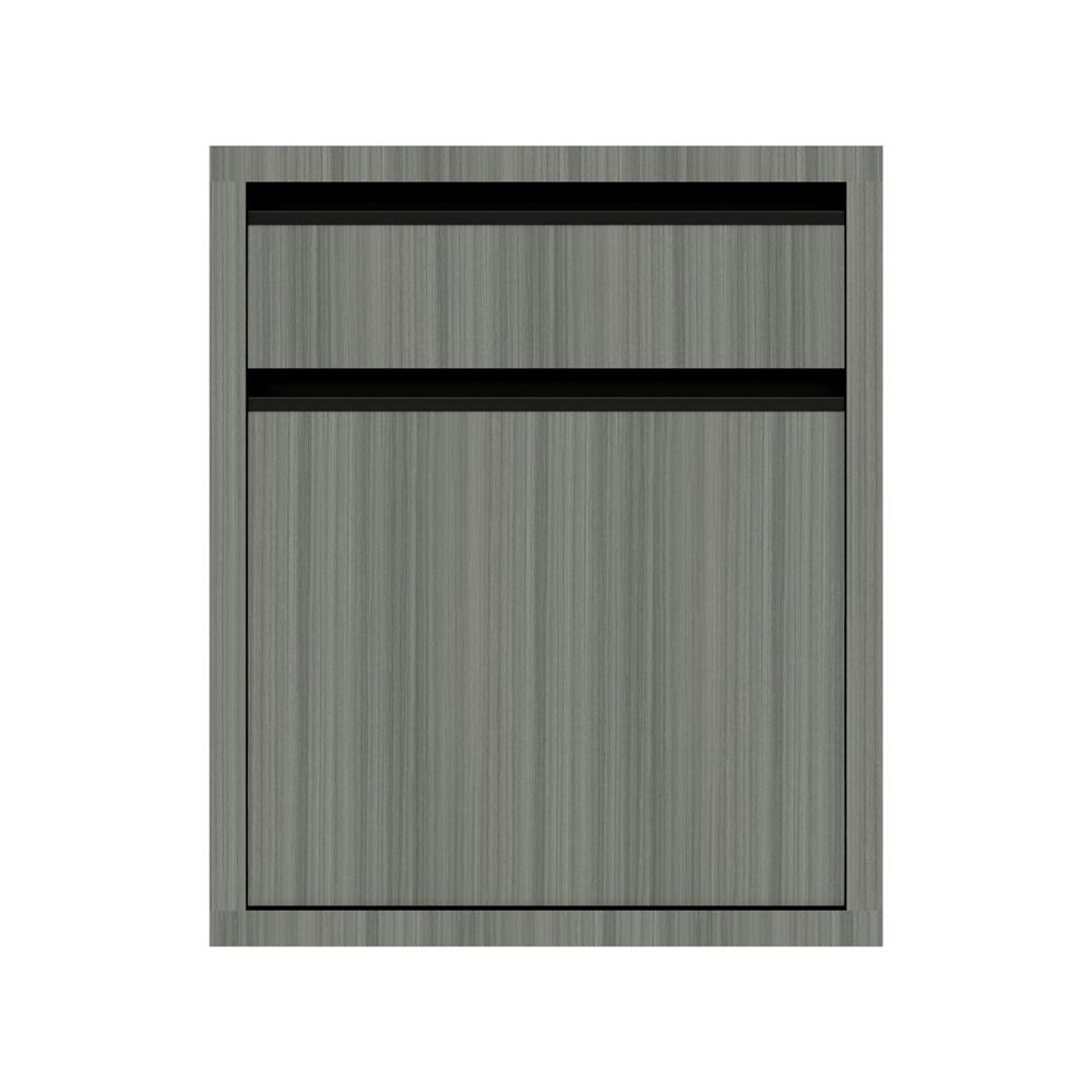 ตู้ลิ้นชัก 2 ชั้น JUPITER SILKY LIGHT 52x63 ซม. สีเทา