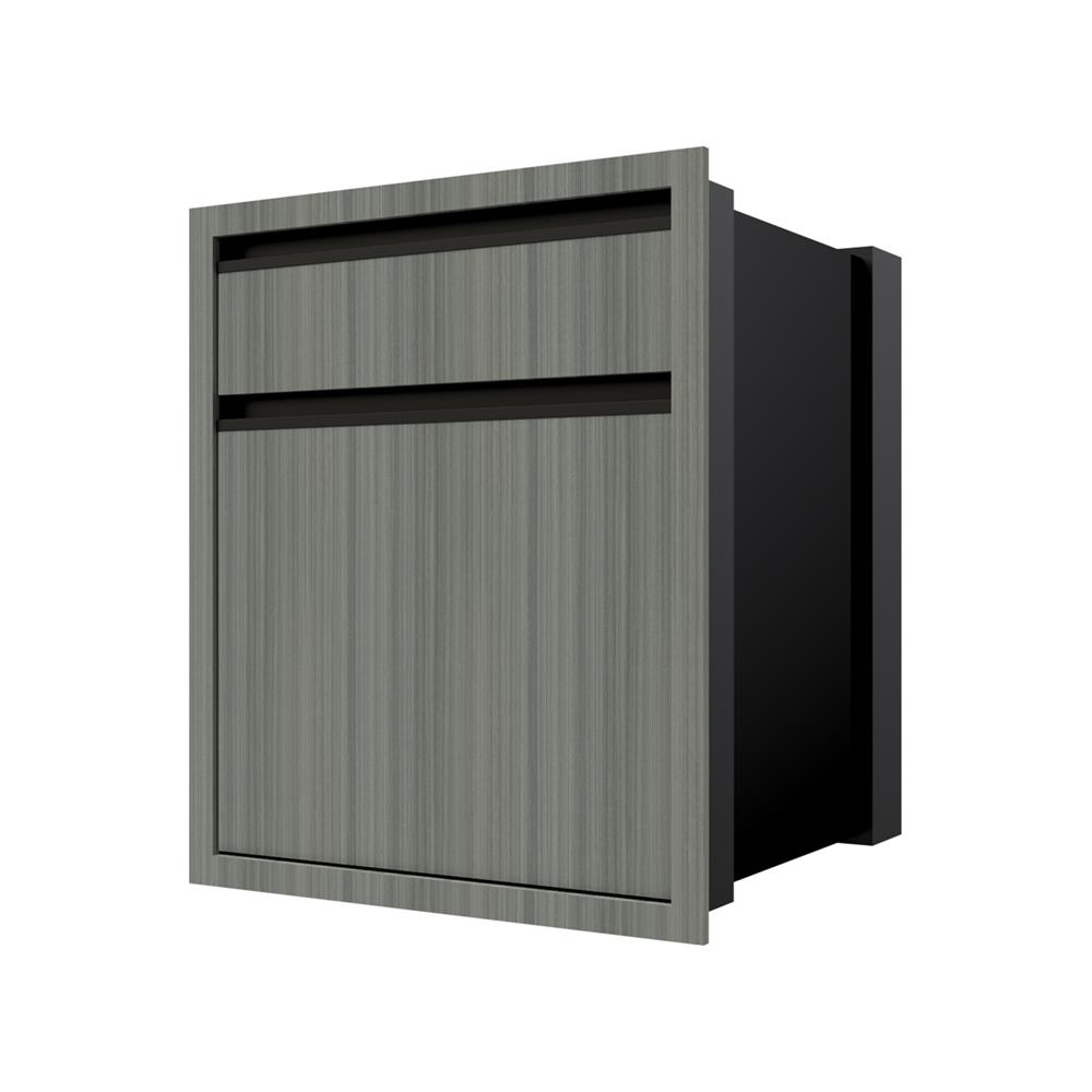 ตู้ลิ้นชัก 2 ชั้น JUPITER SILKY LIGHT 52x63 ซม. สีเทา