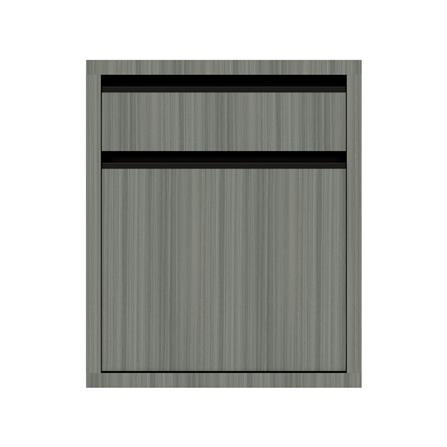 ตู้ลิ้นชัก 2 ชั้น JUPITER SILKY LIGHT 52x63 ซม. สีเทา