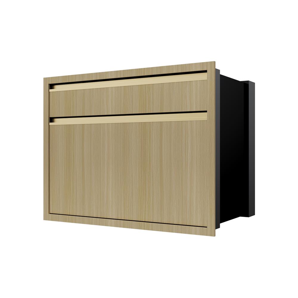 ตู้ลิ้นชัก 2 ชั้น JUPITER SILKY WOODS 82x63 ซม. สีน้ำตาล