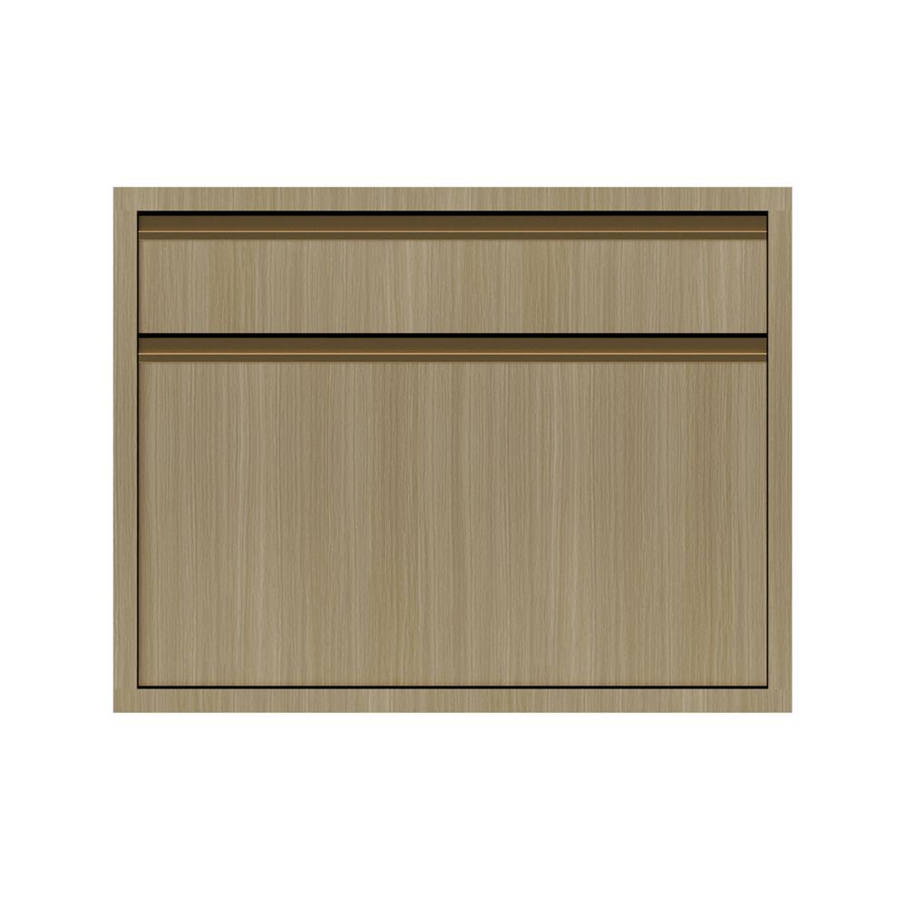 ตู้ลิ้นชัก 2 ชั้น JUPITER SILKY WOODS 87x67 ซม. สีน้ำตาล