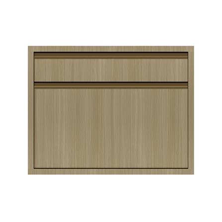 ตู้ลิ้นชัก 2 ชั้น JUPITER SILKY WOODS 87x67 ซม. สีน้ำตาล_1