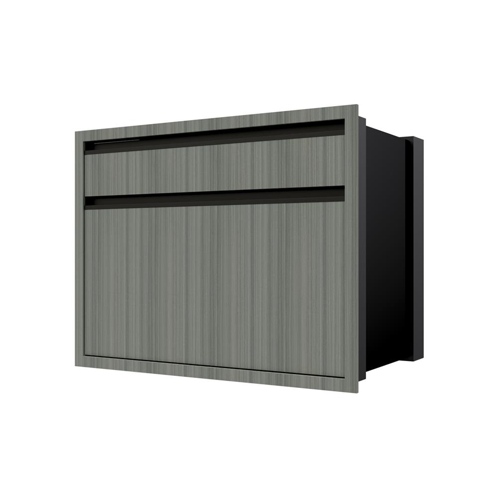 ตู้ลิ้นชัก 2 ชั้น JUPITER SILKY LIGHT 82x63 ซม. สีเทา