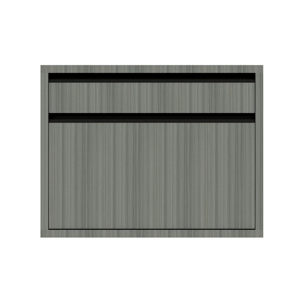 ตู้ลิ้นชัก 2 ชั้น JUPITER SILKY LIGHT 82x63 ซม. สีเทา