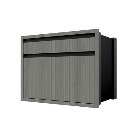 ตู้ลิ้นชัก 2 ชั้น JUPITER SILKY LIGHT 82x63 ซม. สีเทา