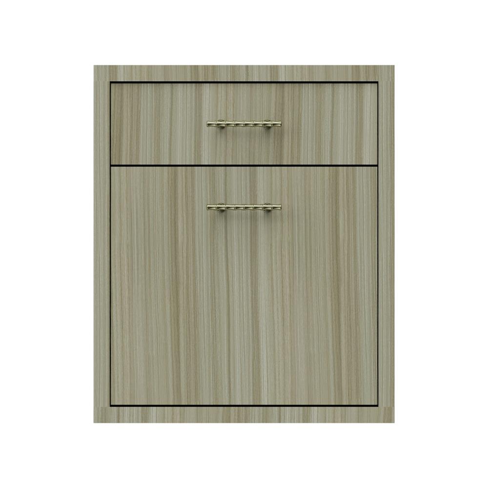 ตู้ลิ้นชัก 2 ชั้น JUPITER GLORY TEAK 52x63 ซม. สีน้ำตาล