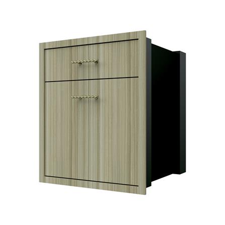 ตู้ลิ้นชัก 2 ชั้น JUPITER GLORY TEAK 52x63 ซม. สีน้ำตาล