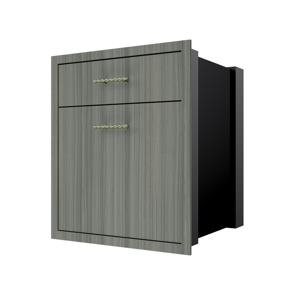 ตู้ลิ้นชัก 2 ชั้น JUPITER GLORY LIGHT 52x63 ซม. สีเทา