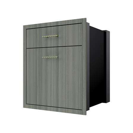ตู้ลิ้นชัก 2 ชั้น JUPITER GLORY LIGHT 52x63 ซม. สีเทา