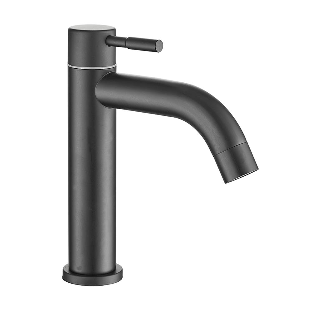 ก๊อกอ่างล้างหน้าเดี่ยว NOVABATH NVB-CT133B สีดำ