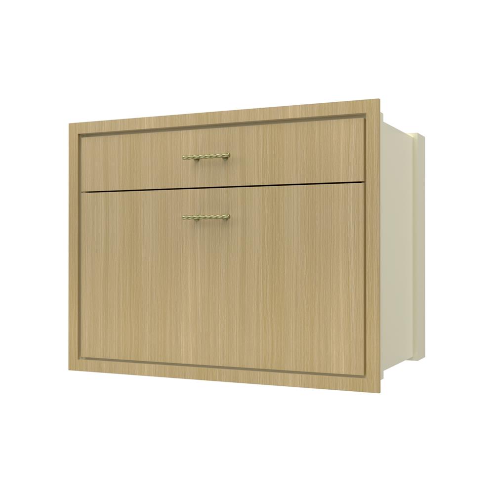 ตู้ลิ้นชัก 2 ชั้น JUPITER MINERVA 82x63 ซม. สีน้ำตาล