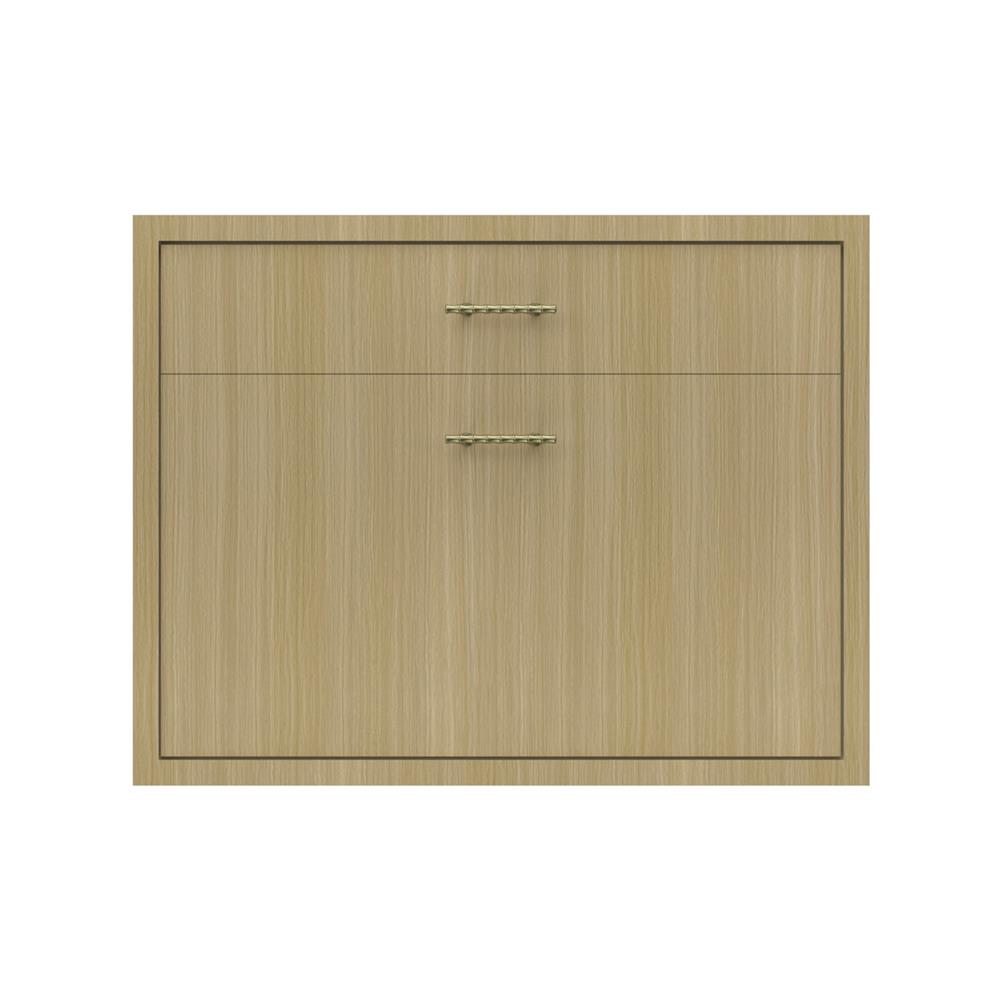 ตู้ลิ้นชัก 2 ชั้น JUPITER MINERVA 87x67 ซม. สีน้ำตาล