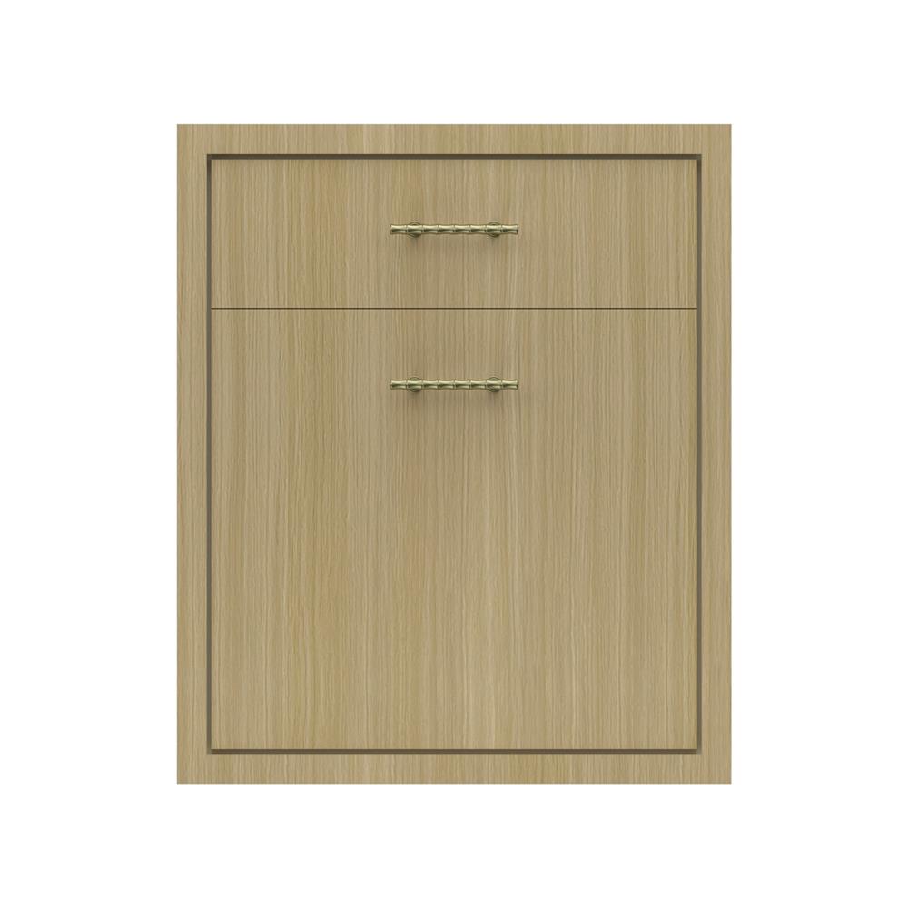 ตู้ลิ้นชัก 2 ชั้น JUPITER MINERVA 53x65 ซม. สีน้ำตาล