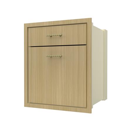 ตู้ลิ้นชัก 2 ชั้น JUPITER MINERVA 53x65 ซม. สีน้ำตาล